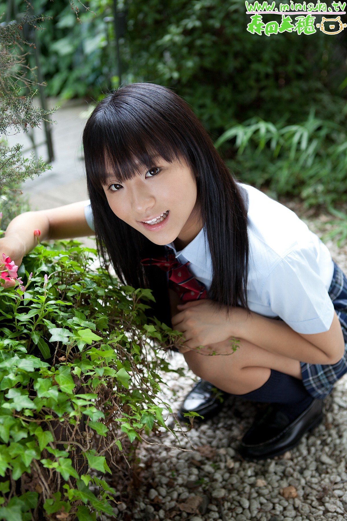 森田美穂 (1) [Minisuka.tv] 现役女子高生 Miho Morita 日本美女写真